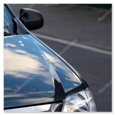 Motorhaube nach Hagelschadenreparatur ohne Lackieren