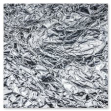 Aluminiumteil nach der lackfreien Instandsetzung